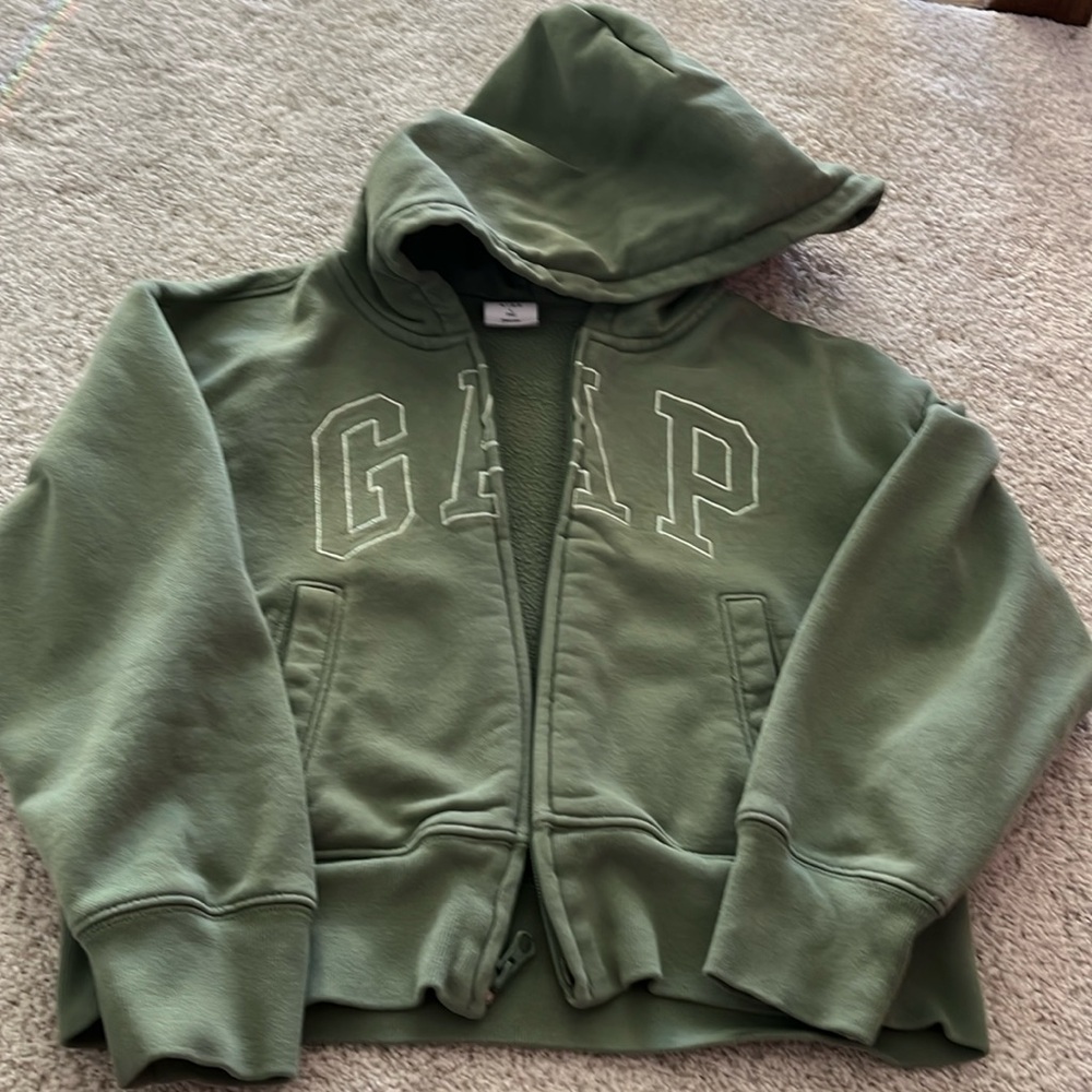GAP girls size L (10) zip up hoodie